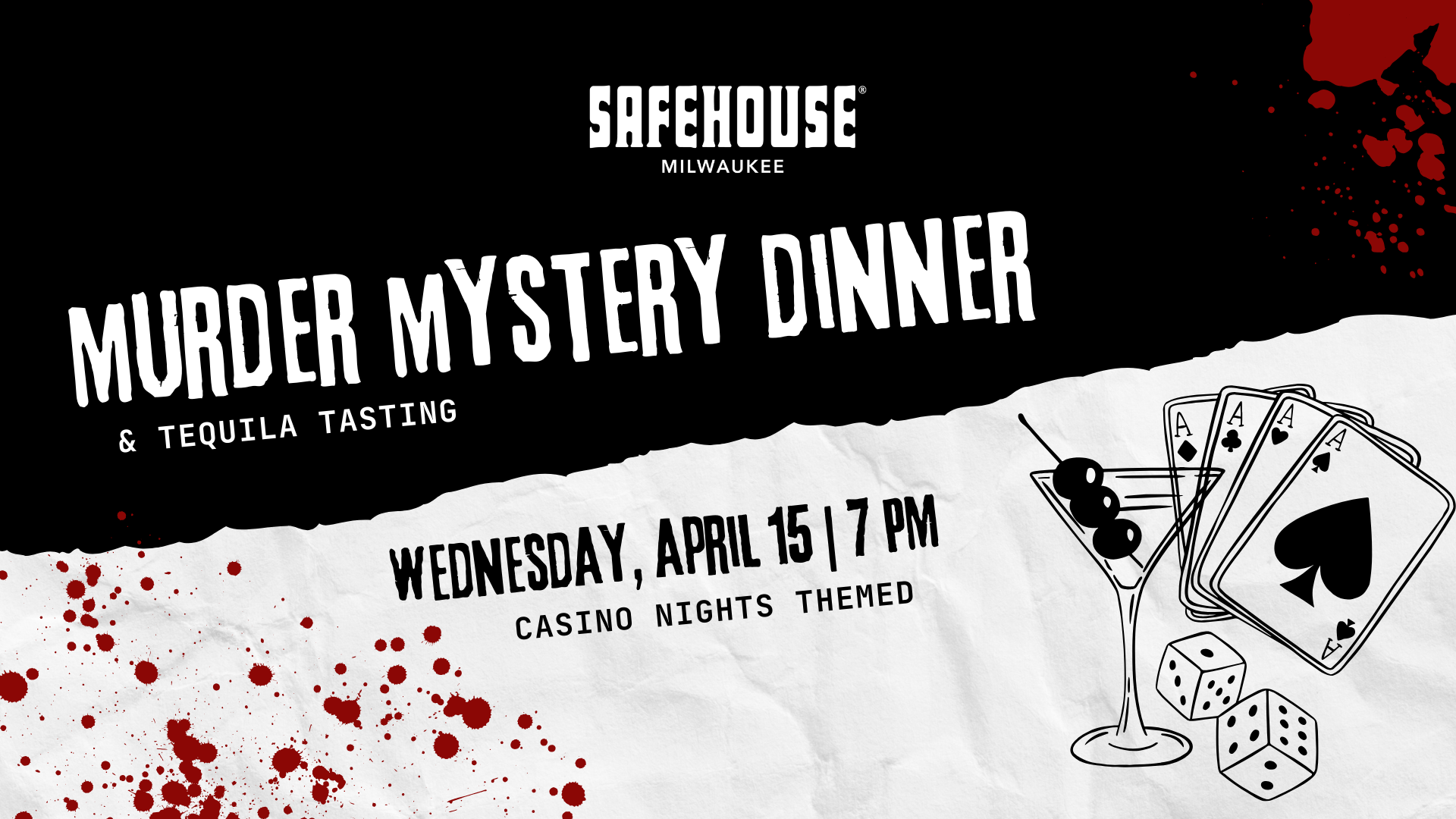 Casino Nights Murder Mystery Dinner